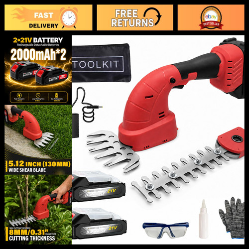 21v cordless hedge trimmer - cordless, &
